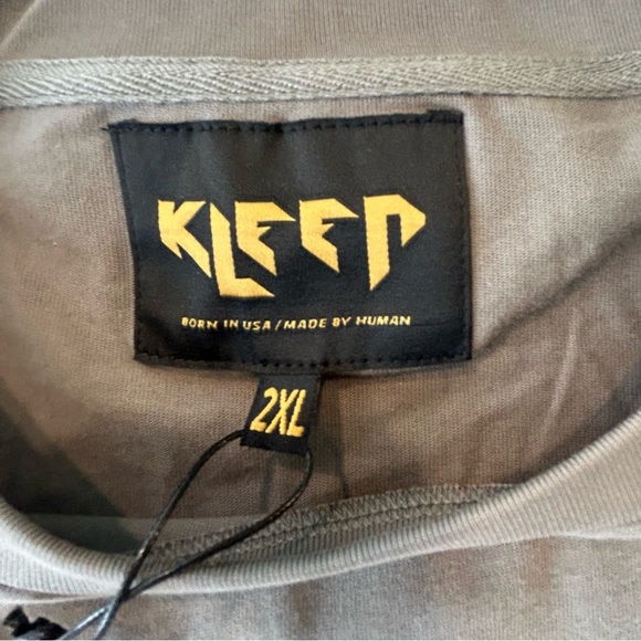 NWT Kleep DVSN Patched Embroidered Premium Cotton Love To Kleep T-Shirt Size 2XL - Picture 5 of 9